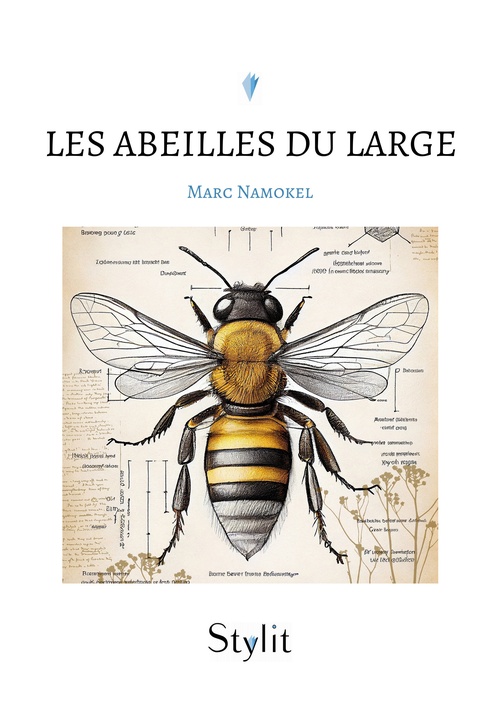 ebook cover of Les abeilles du large, by Marc Namokel