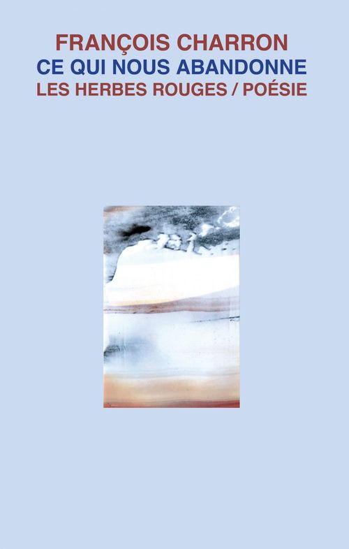 ebook cover of Ce qui nous abandonne, by Charron Francois