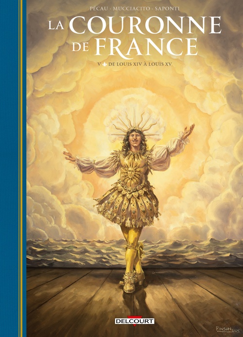Couverture ebook de La Couronne de France T05 - De Louis XIV à Louis XV, de Francesco Mucciacito