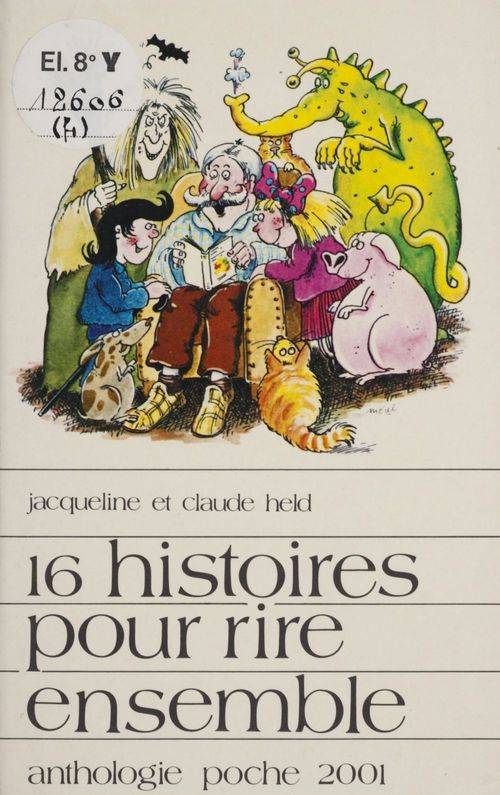 Couverture ebook de Seize histoires pour rire ensemble, de Collectif