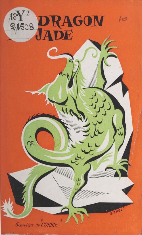 ebook cover of Le dragon de jade, by Genevieve De Corbie