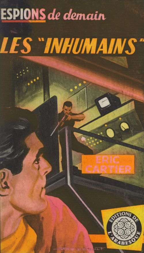 Couverture ebook de Les inhumains, de Eric Cartier