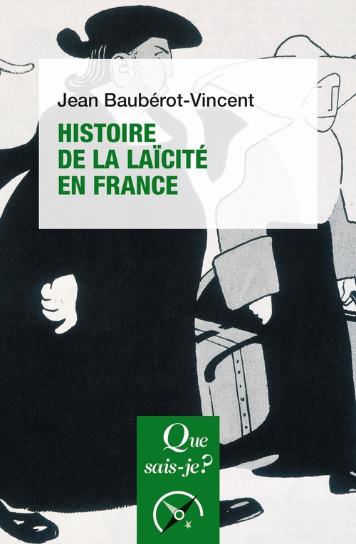 Couverture ebook de Histoire de la laïcité en France, de Jean Baubérot-Vincent