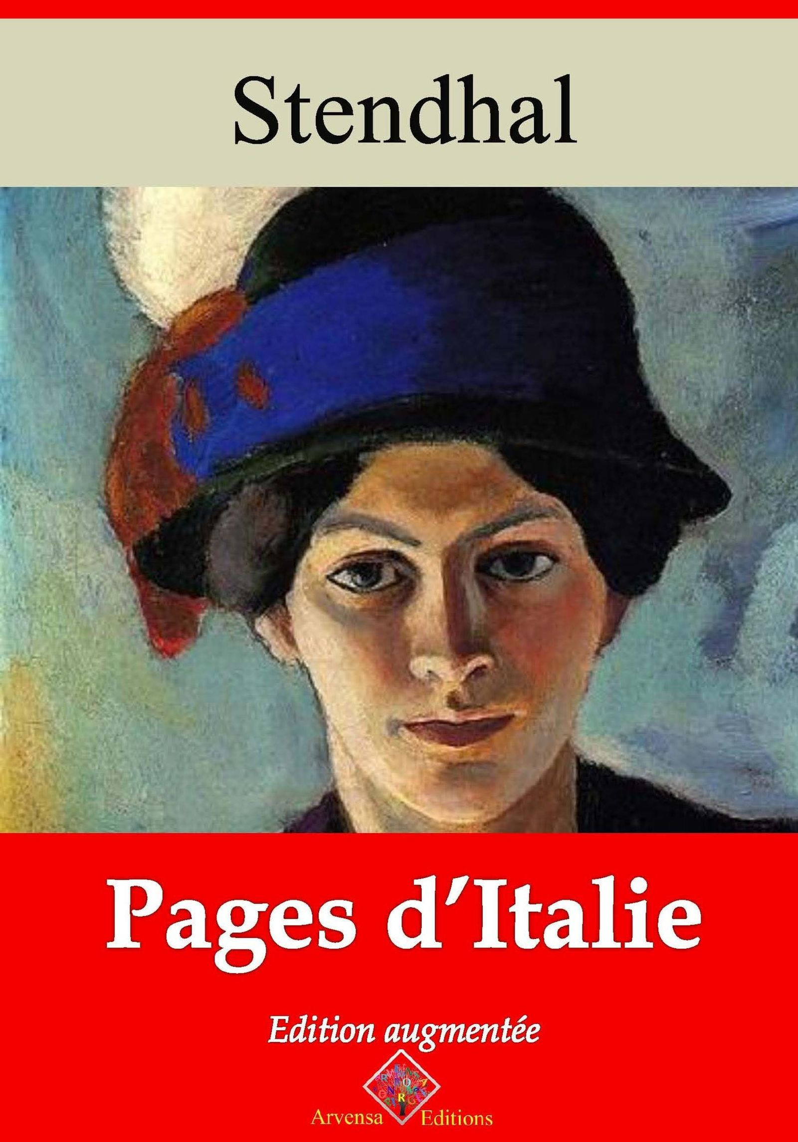 Couverture ebook de Pages d´Italie - suivi d'annexes, de Stendhal