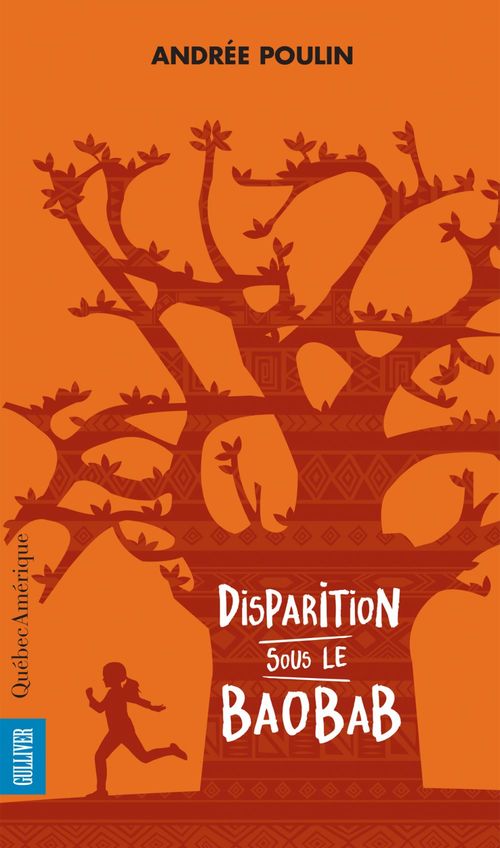 Couverture ebook de Disparition sous le baobab, de Andrée Poulin