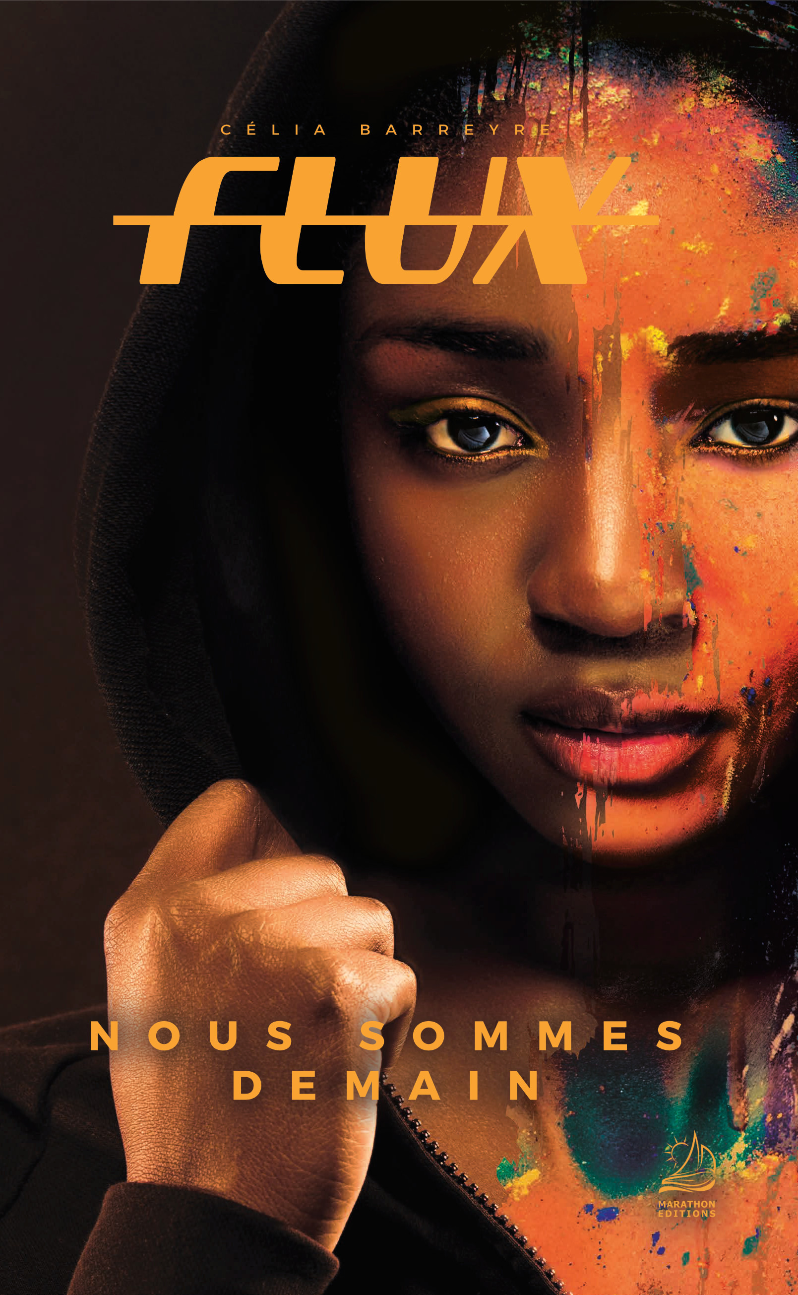 Couverture ebook de Flux - Nous sommes demain, de Célia Barreyre