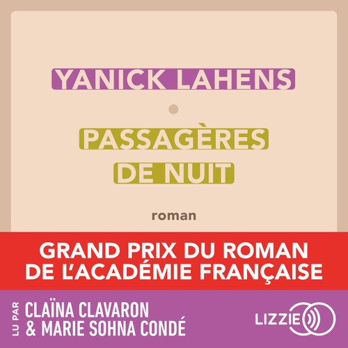 audiobook cover of Passagères de nuit, by Yanick Lahens