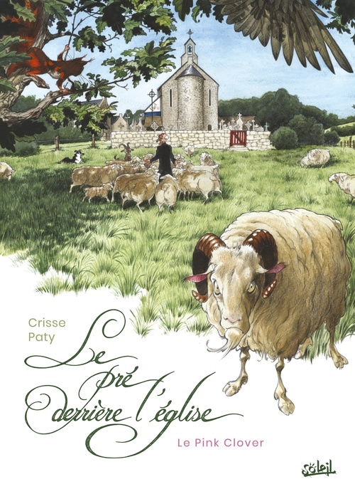 ebook cover of Le Pré derrière l'église T01 - The Pink Clover, by Didier Crisse