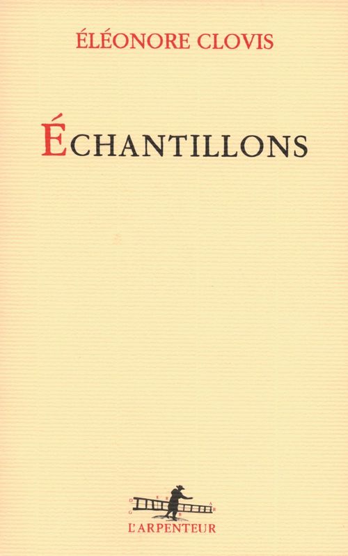 Couverture ebook de Échantillons, de Eléonore Clovis
