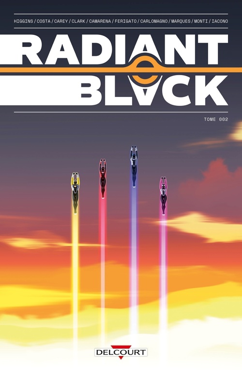 ebook cover of Radiant Black T02, by Kyle Higgins