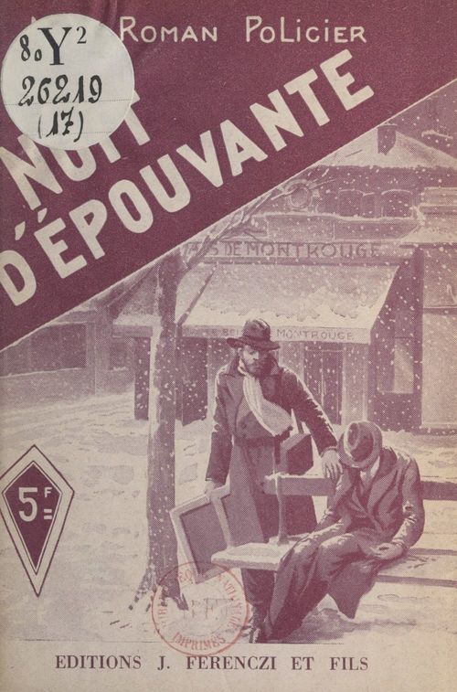 ebook cover of Nuit d'épouvante, by Leo Gestelys