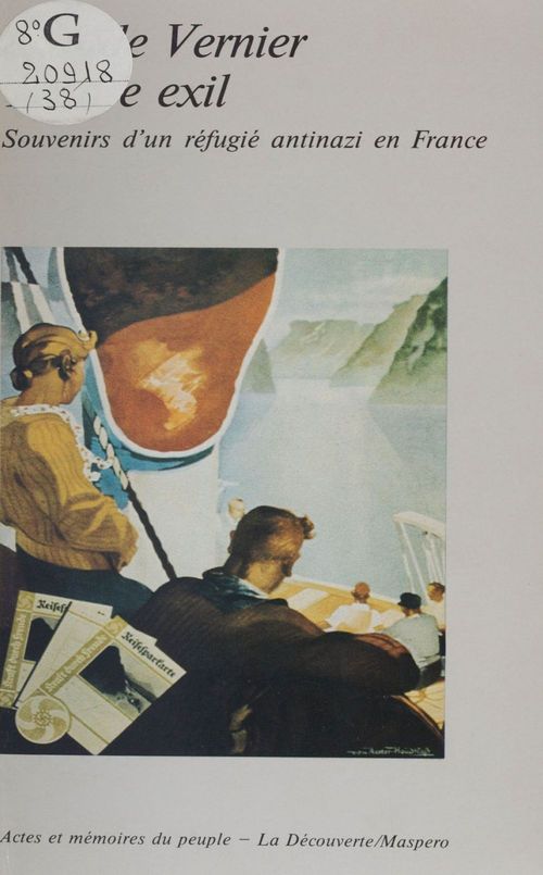 Couverture ebook de Tendre exil, de Claude Vernier