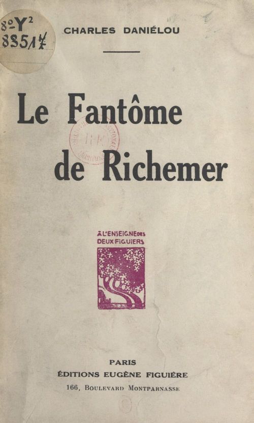 Couverture ebook de Le fantôme de Richemer, de Charles Danielou