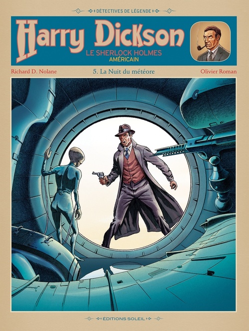 ebook cover of Harry Dickson T05 - La Nuit du Météore, by Richard D. Nolane