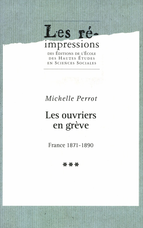 Couverture ebook de Les ouvriers en grève. Tome 3, de Michelle Perrot