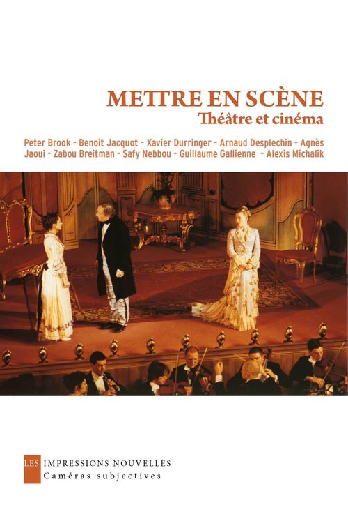 Couverture ebook de Mettre en scène : théâtre et cinéma, de Collectif