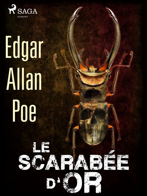 Couverture ebook de Le Scarabée d'or, de Edgar Allan Poe