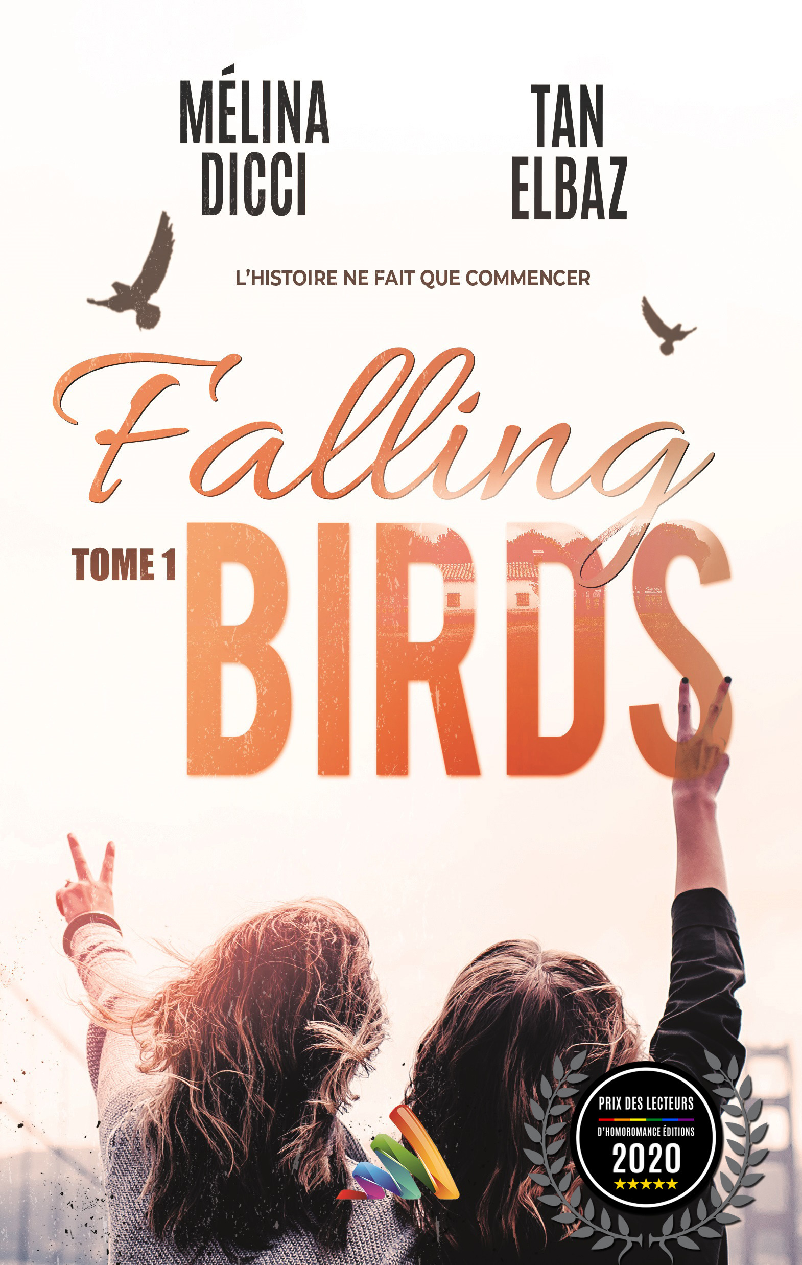 ebook cover of Falling Birds - tome 1, by Melina Dicci, Tan Elbaz