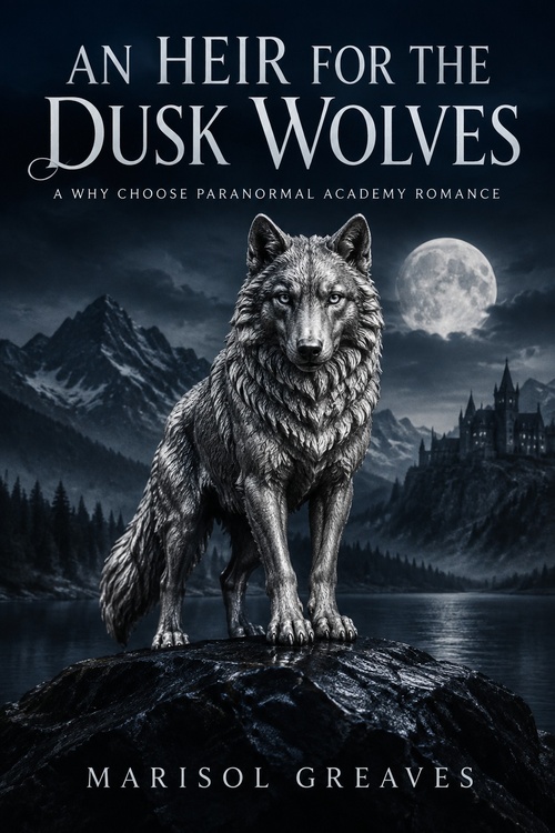 Couverture ebook de An Heir for the Dusk Wolves, de Marisol Greaves