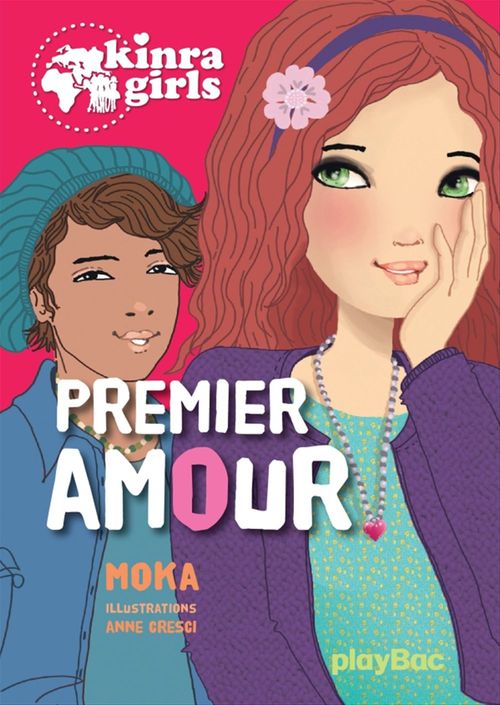 ebook cover of Kinra girls - Premier amour - Tome 7, by Anne Cresci, Moka