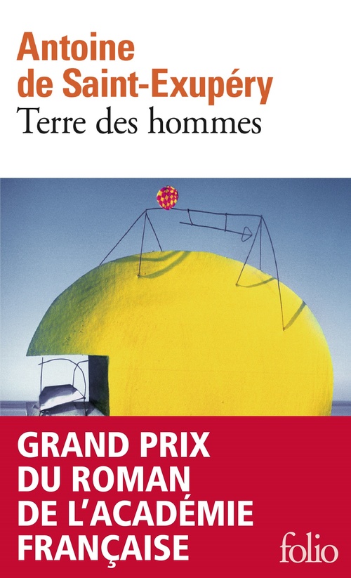 ebook cover of Terre des hommes, by Antoine de Saint-Exupéry