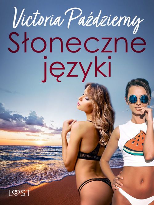 ebook cover of Sloneczne jezyki - lesbijska erotyka, by Victoria Pazdzierny
