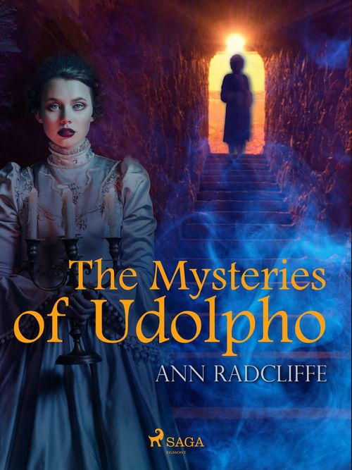 ebook cover of The Mysteries of Udolpho, by Ann Radcliffe