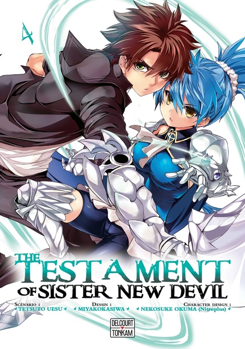 Couverture ebook de The Testament of sister new devil T04, de Tetsuto Uesu