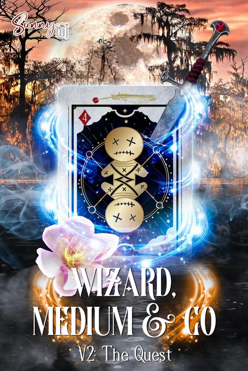 Couverture ebook de Wizard, medium & Co V2 The Quest, de Sunny Taj