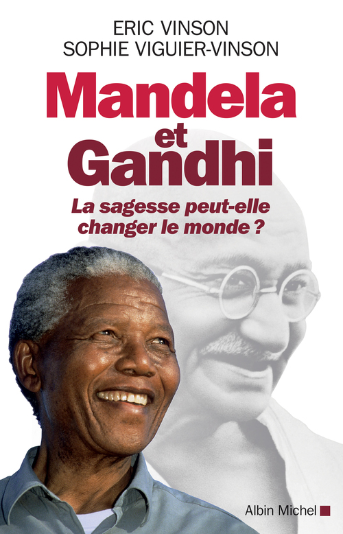 Couverture ebook de Mandela et Gandhi, de Sophie Viguier-Vinson, Eric Vinson