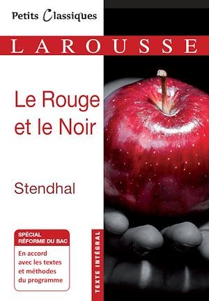 Couverture ebook de Le Rouge et le Noir, de Stendhal