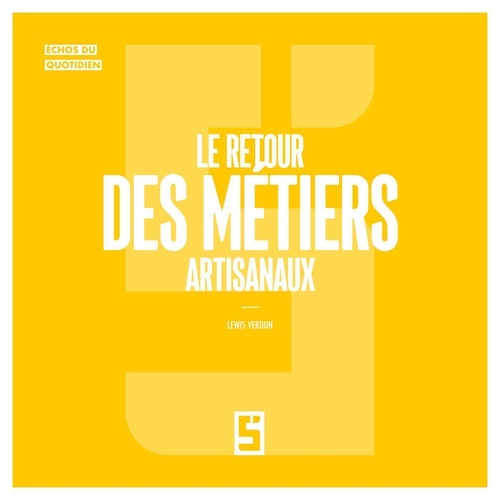 ebook cover of Le retour des métiers artisanaux, by Lewis Verdun