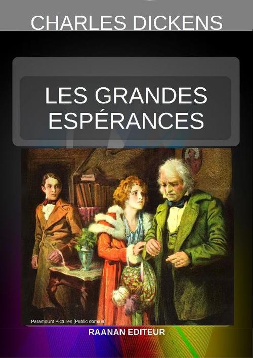 ebook cover of LES GRANDES ESPÉRANCES, by Charles Dickens