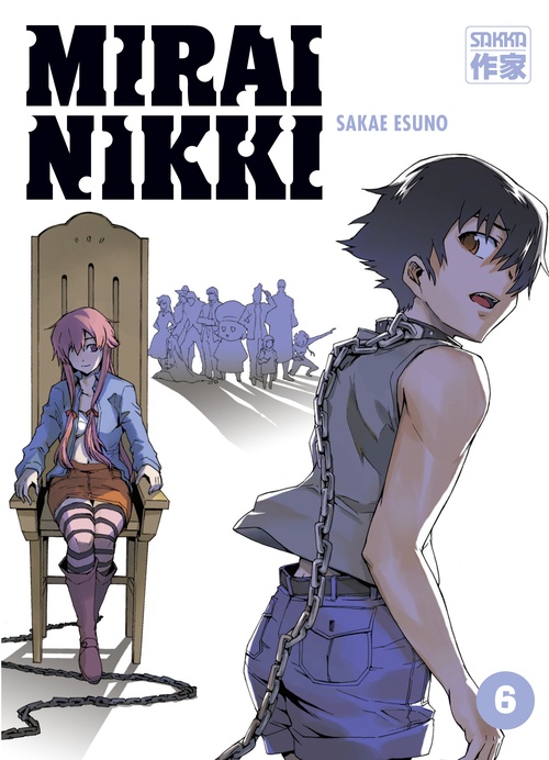 Couverture ebook de Mirai Nikki (Tome 6), de Sakae Esuno, Kenji Saitô, Akinari Nao