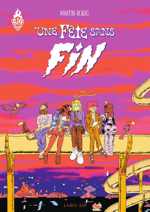 ebook cover of Une fête sans fin, by Martin Robic