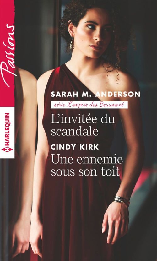 ebook cover of L'invitée du scandale - Une ennemie sous son toit, by Sarah M. Anderson, Cindy Kirk