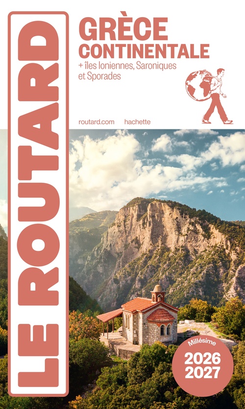 Couverture ebook de Guide du Routard Grèce continentale 2026/27, de Collectif