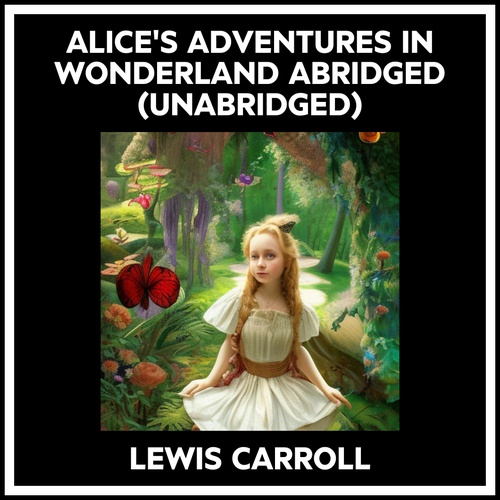 audiobook cover of ALICE'S ADVENTURES IN WONDERLAND ABRIDGED (UNABRIDGED), by Lewis Carroll