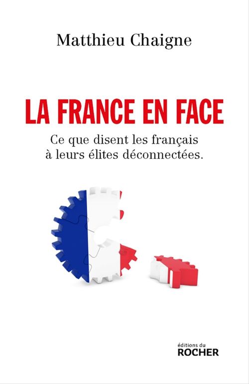 ebook cover of La France en face, by Matthieu Chaigne