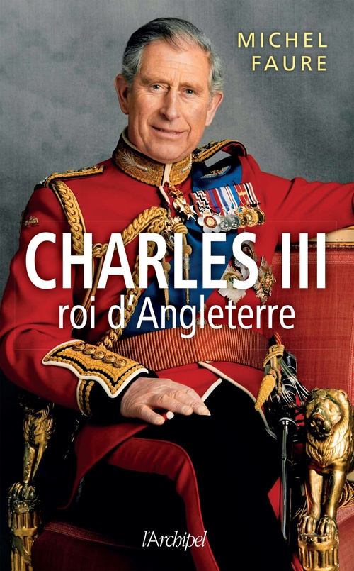 Couverture ebook de Charles III roi d'Angleterre, de Michel Faure