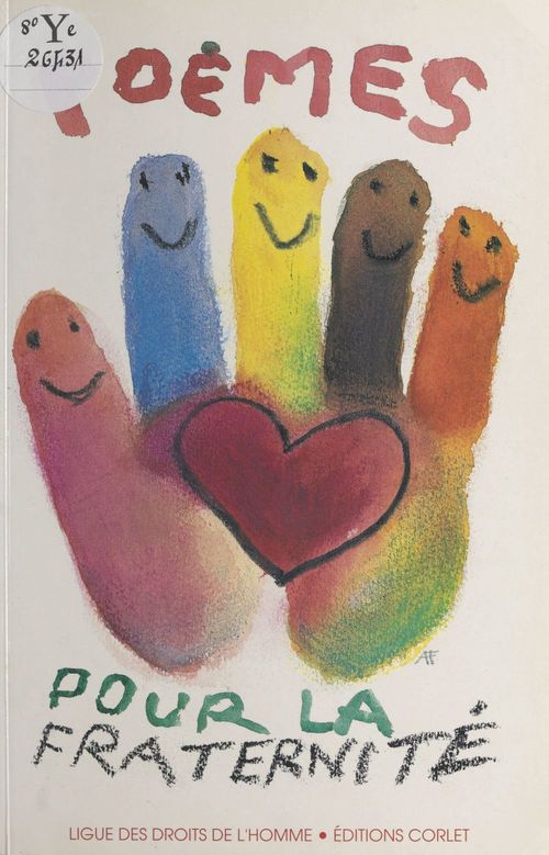 Couverture ebook de Poèmes pour la fraternité : palmarès 1996, de Ligue Des Droits De L'Homme (France)