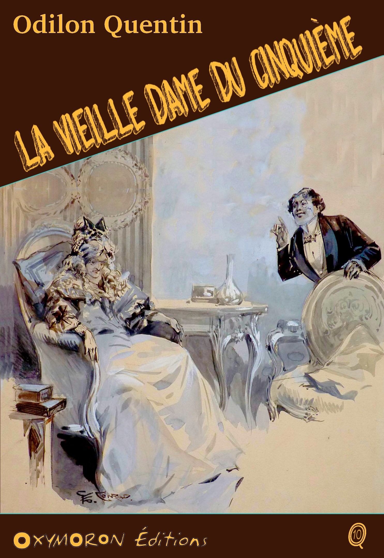 ebook cover of La vieille du cinquième, by Charles Richebourg