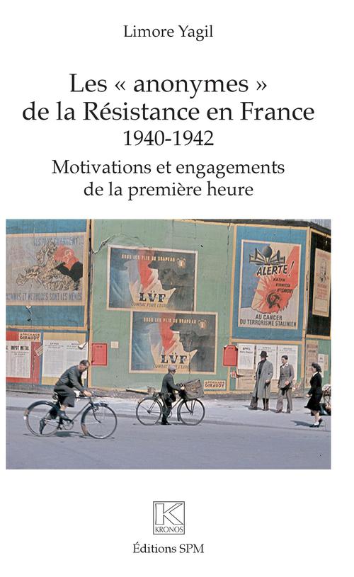 Couverture ebook de Les "anonymes" de la Résistance en France, de Limore Yagil