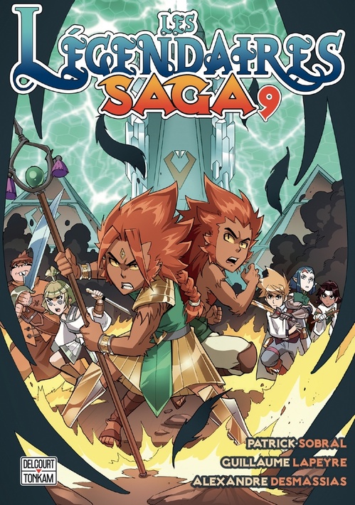 ebook cover of Les Légendaires - Saga T09, by Guillaume Lapeyre, Patrick Sobral, Jessica Jung