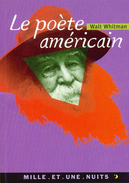 ebook cover of Le Poète américain, by Walt Whitman