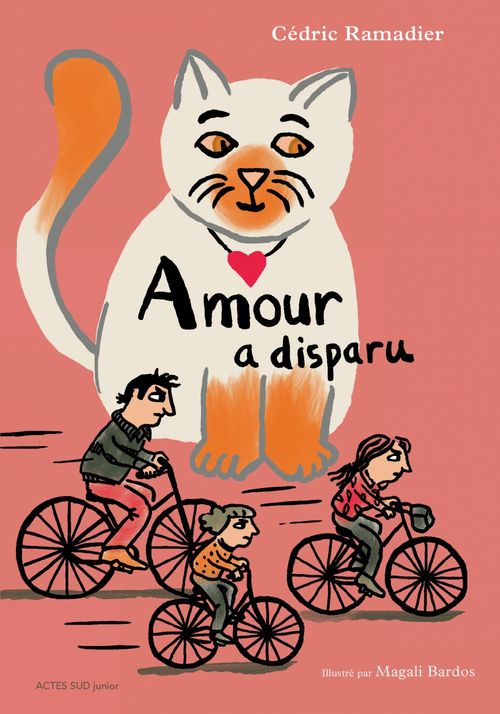 ebook cover of Amour a disparu, by Cedric Ramadier