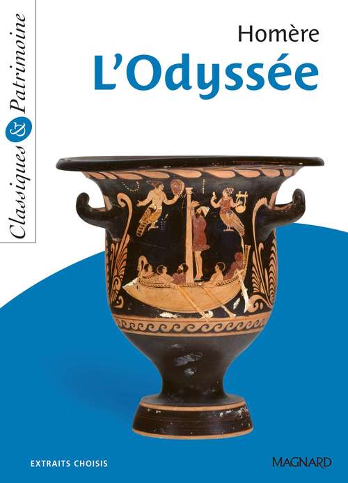 Couverture ebook de L'Odyssée - Classiques et Patrimoine, de Homère