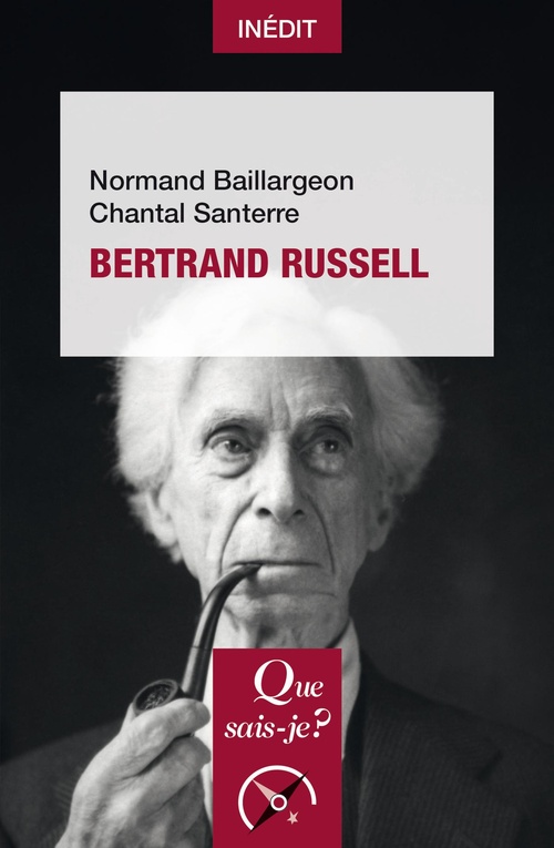 ebook cover of Bertrand Russell, by Normand Baillargeon, Chantal Santerre