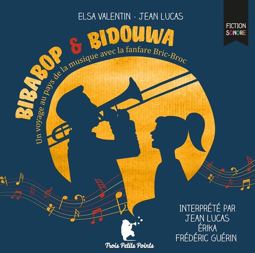 Couverture audiobook de Bibabop & Bidouwa, de Elsa Valentin, Jean Lucas