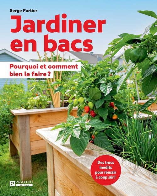 ebook cover of Jardiner en bacs, by Serge Fortier